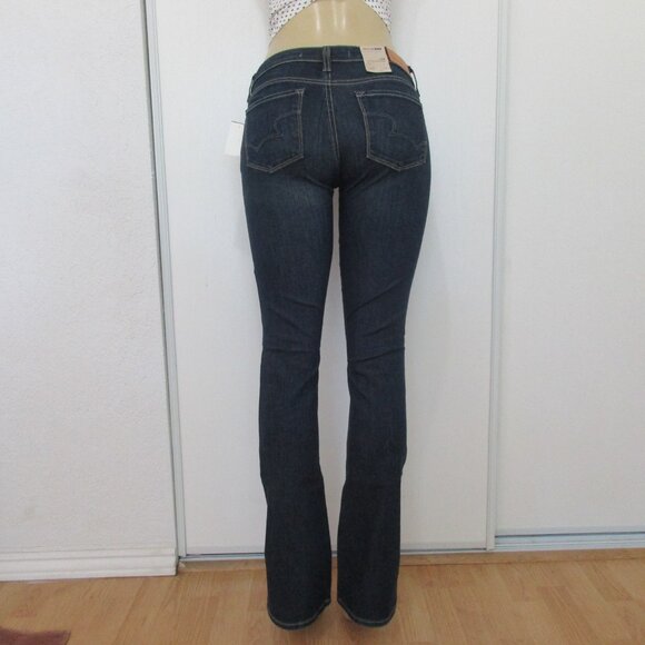 New BIG STAR Jeans Size 27 Long Sarah Low Rise Bootcut Denim - Picture 5 of 13